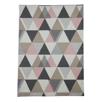 Mott Linen Geometric Rectangle Napkin