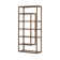 Waylon Solid Wood Geometric Bookcase