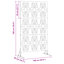 Metal Fence Panel Metal Large Patterned-435421296