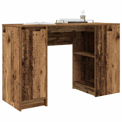 Desk 120X42x76 Cm Engineered Wood