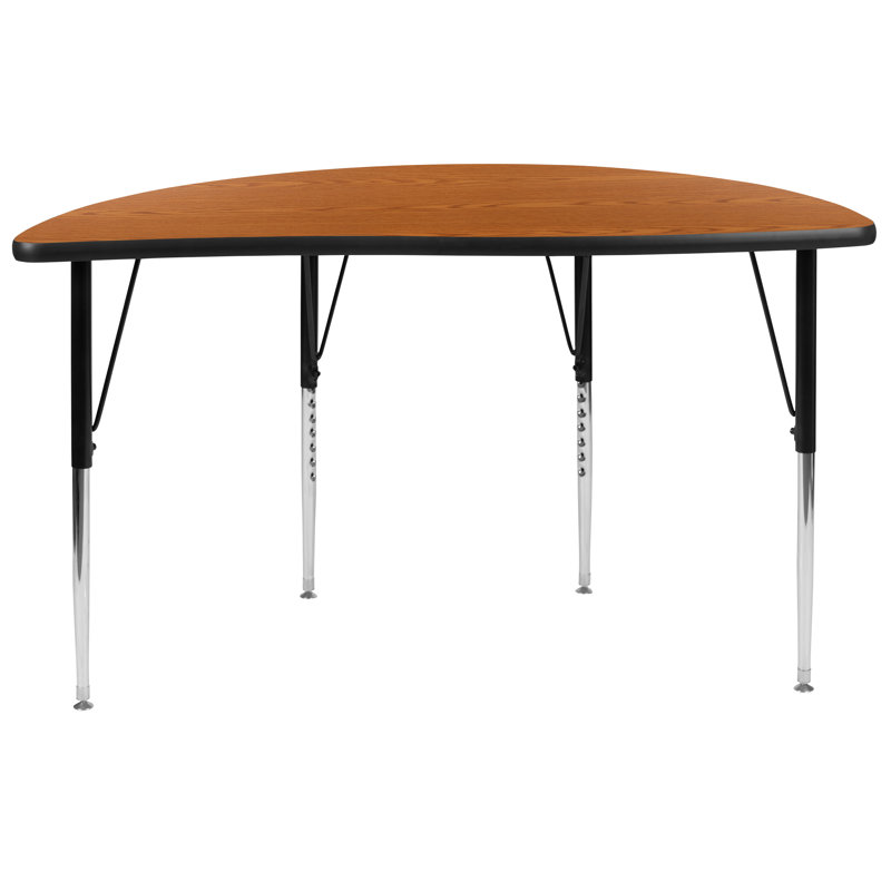 Table d'activité Goddard, Chêne, Non, L 24 po x P 47,5 po x H 21,25 po à 30,25 po