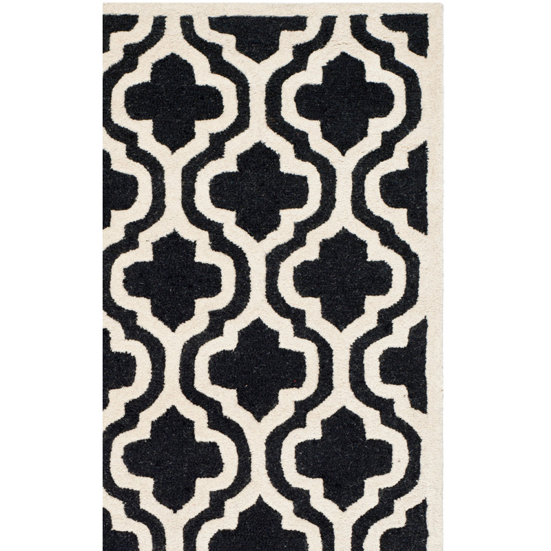 Cambridge Hand Tufted Wool Geometric Rug, Runner 2'6" x 14'