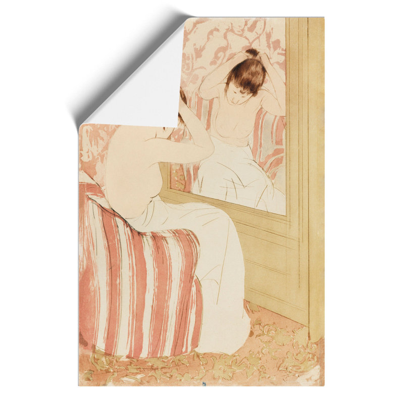 The Coiffure by Mary Cassatt - Frameless Print, 30cm H x 21cm W x 0.1cm D