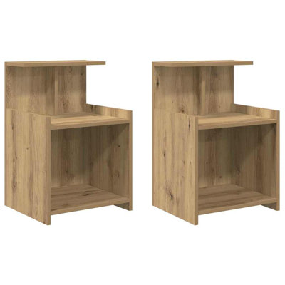 Bedside Cabinet 2 Pcs 40 X 35 X 60 Cm