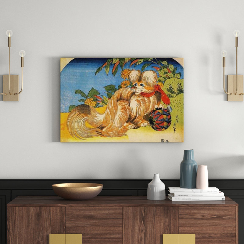 Hokusai - Wrapped Canvas Painting, 60cm H x 90cm W x 1.8cm D