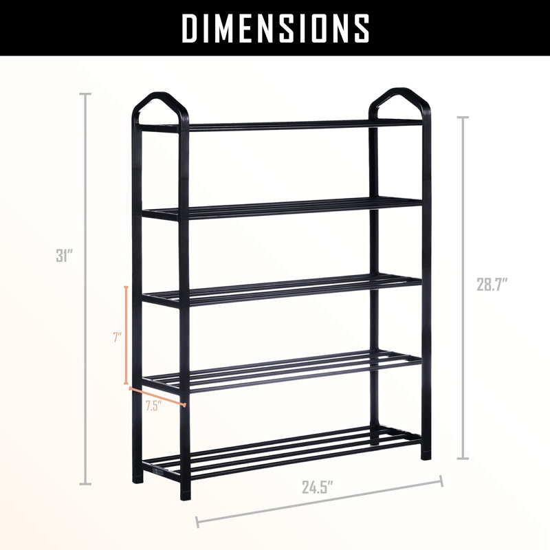 15 Pair Shoe Rack