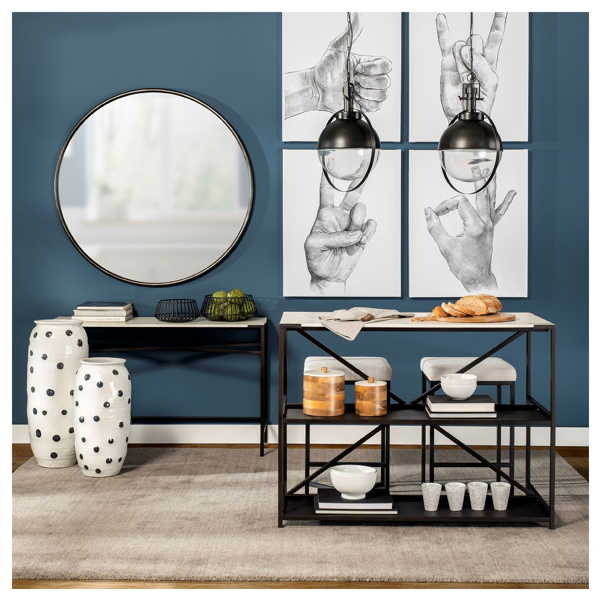 50'' Console Table