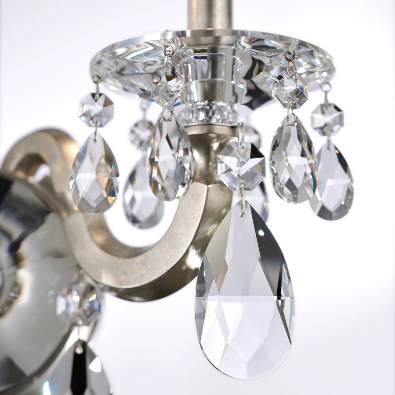 San Marco 2 - Light Candle Wall Light, Antique Silver
