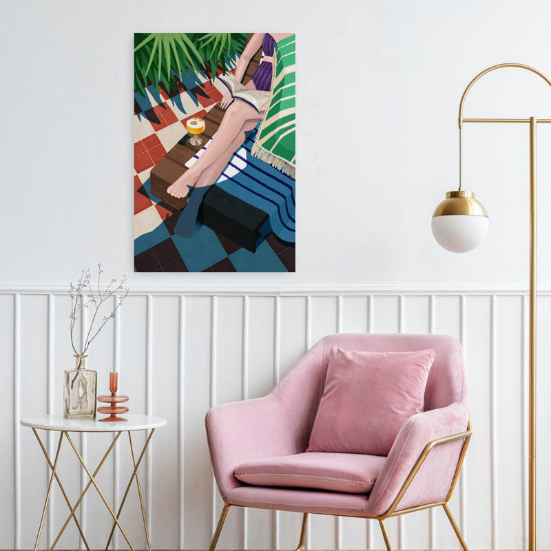 Art contemporain, art côtier, H 24 po x l 16 po