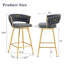Ensemble de 2 tabourets de bar pivotants-617486375-617486373