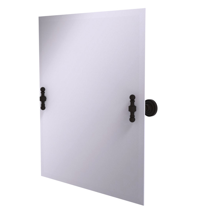 Miroir rectangulaire inclinable 21 "x 26" Marchmont, Bronze huilé
