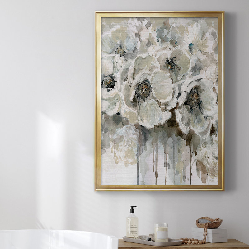 Doux parfum I par - Peinture sur, Or, H 42,5 po x l 30,5 po x P 1 po