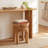 Everdeen Solid Wood Accent Stool