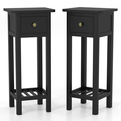 Darcey 14'' W Solid Wood Nightstand