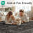 Washable Vintage Distressed Area Rug, Non-Slip & Soft Low Pile Carpet-129943048-129943052