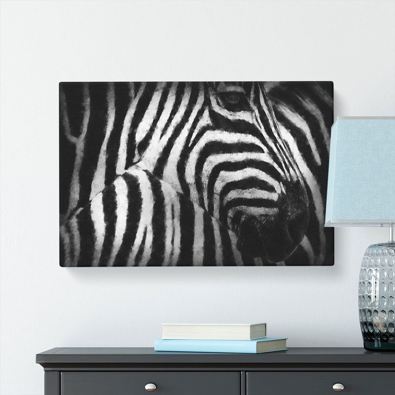 Stripes of the Zebras - Wrapped Canvas, 35cm H x 50cm W x 3cm D