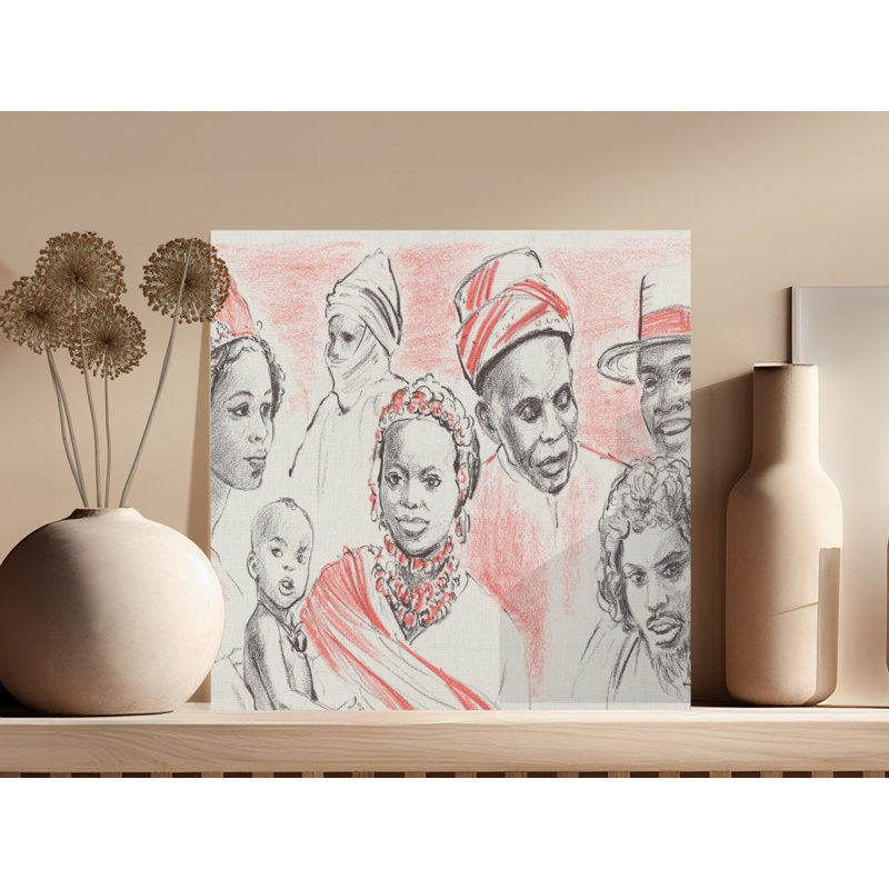 Mcelhaney Wrapped Canvas Print Set, 30x30