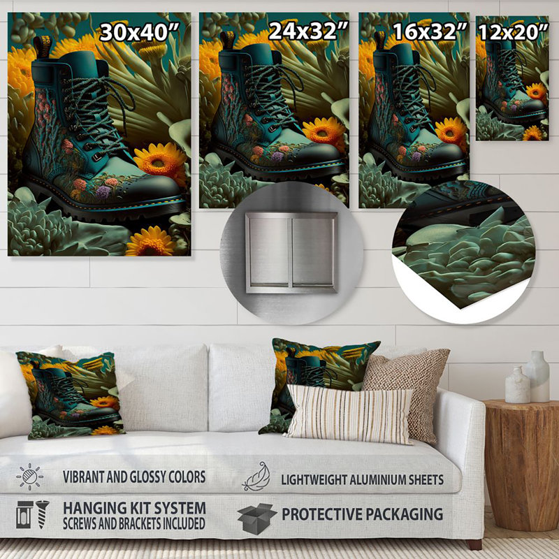 Décoration murale, H 32 po x l 24 po x P 1 po