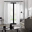 Heaton Linen Sheer Single Curtain Panel-38149843-38149846