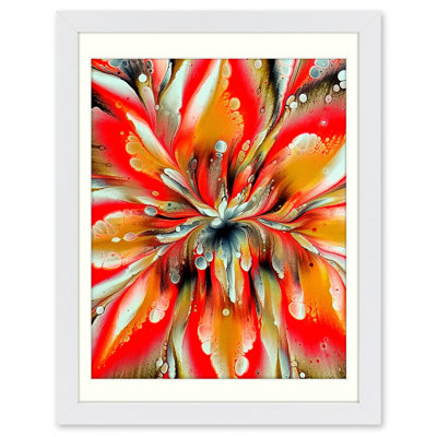 Maylene White Picture Frame with Mat