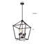 Lustre empire 4 lumières Halen-439653718-439653712