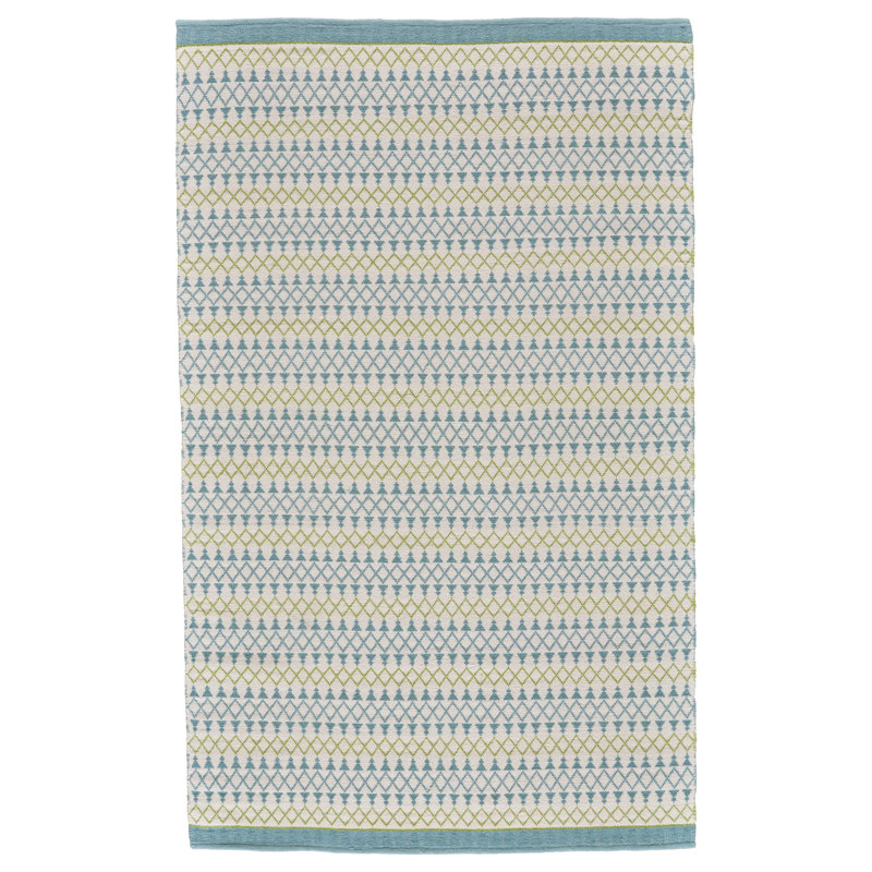 Pina Wool Geometric Indoor Rug, Rectangle 8' x 10'