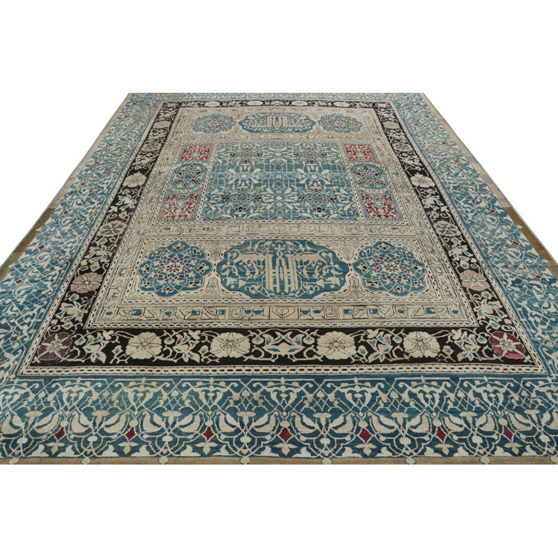 One-of-a-Kind 9’11”x13’1” Hand Knotted Area Rug