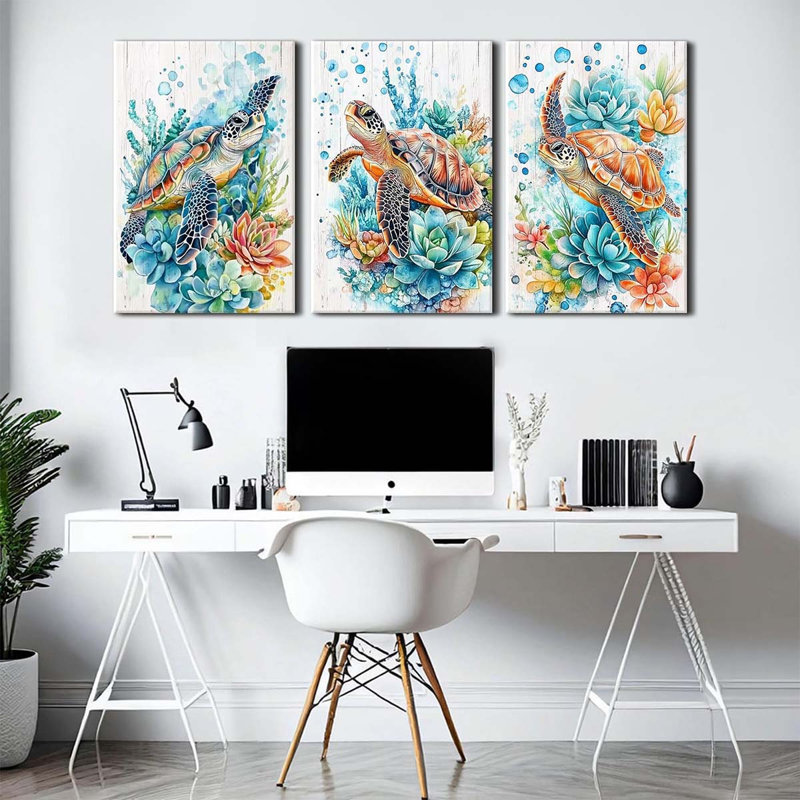 3 Piece Wrapped Canvas Print