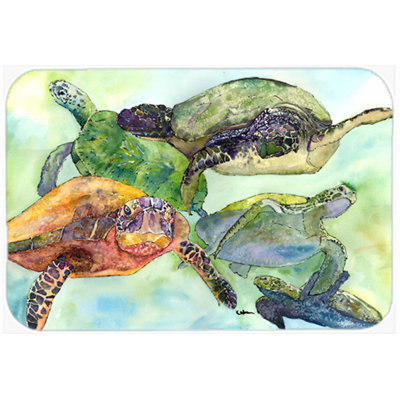 Zoomie Kids Koda Turtle Glass Cutting Board