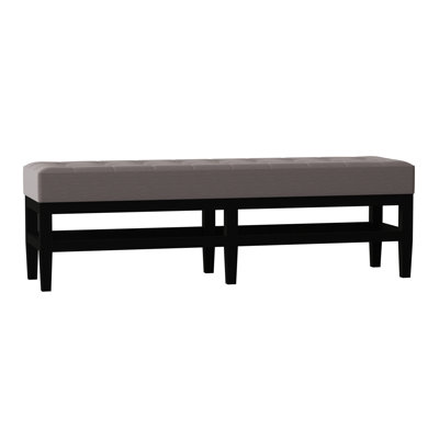 Galindo-White Upholstered Bench