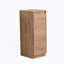 Petite armoire de rangement autoportante avec portes à fermeture douce