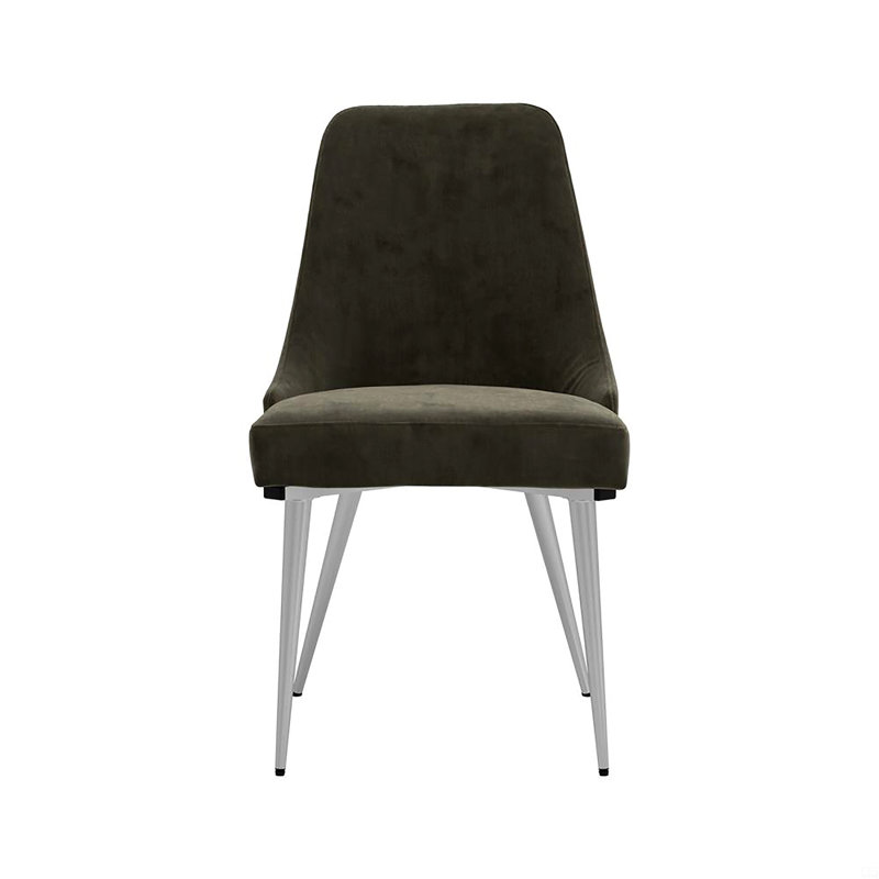 Chaise d'appoint rembourrée (ensemble de 2)