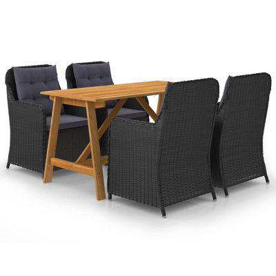 Rectangular 4 - Person Dining Set