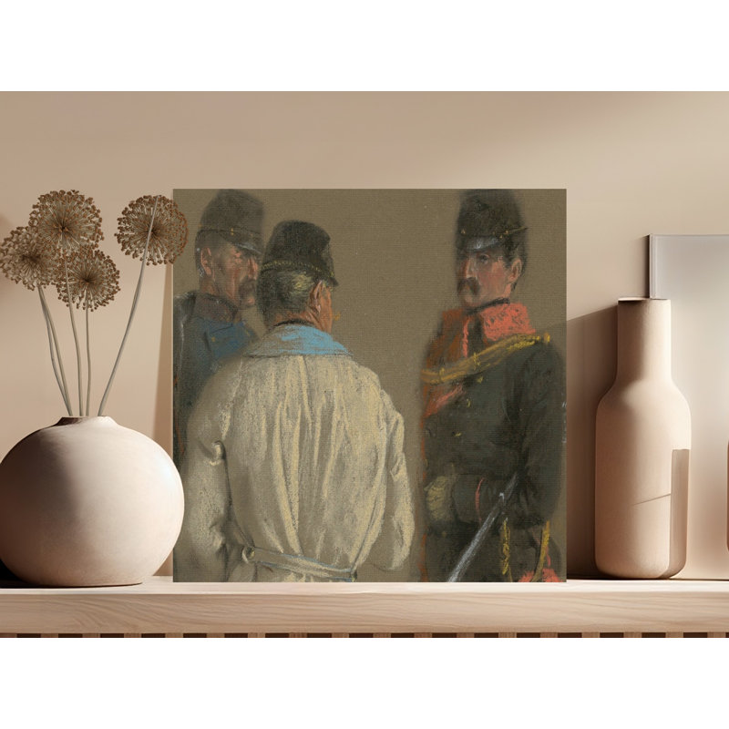 Lyall Wrapped Canvas Print Set, 14x14