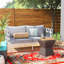 Causeuse d'extérieur en aluminium Harmony-107006729