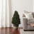 Artificial Cypress Topiary-37" Tower Style Faux Plant in Sturdy Pot - Realistic Indoor or Outdoor Potted Shrub-Home Decor