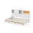 Twin Size Wooden Daybed With Drawers, Shelf And USB Ports