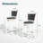Swivel Upholstered Counter Stool with Solid Wood Frame-814318229-820862594