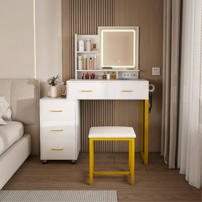Makeup Vanity with LED Lights