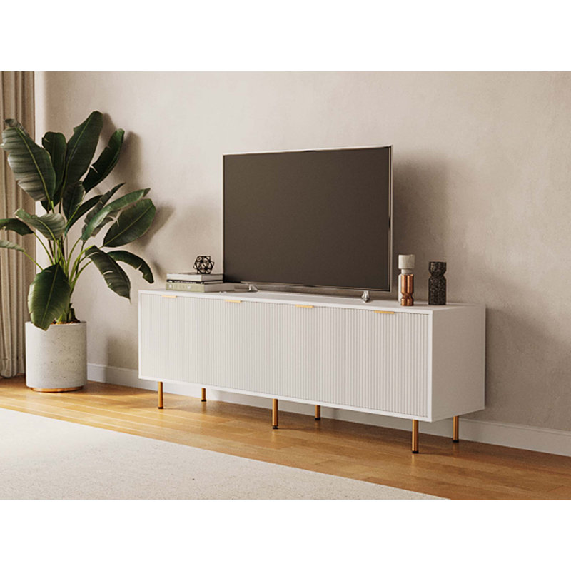 Aadyanth Unfinished TV Stand for TVs up to 78"