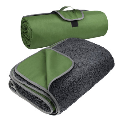 Tirrinia Outdoors Waterproof Throw Blanket, 51"x 59"