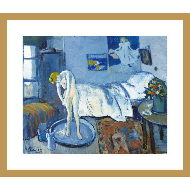 «The Room» par Pablo Picasso - impression giclée sur cadre, H 23,5 po x l 27,32 po