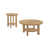 2 pièces: table basse, table de bout sélectionné