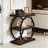 3-Tier Sofa Side Table,Modern End Table