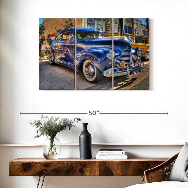 Sassy Classic Car, 24" H x 38" W