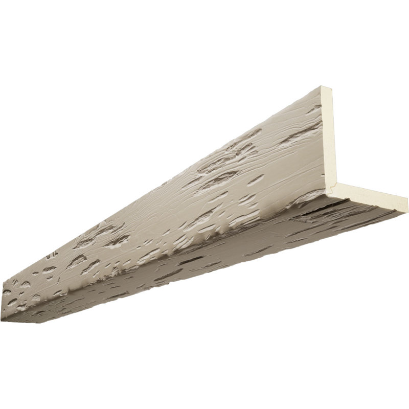 Sangle martelée, à utiliser avec la poutre Heritage Timber, Dune de sable, 24'L, 12"H x 10"W 