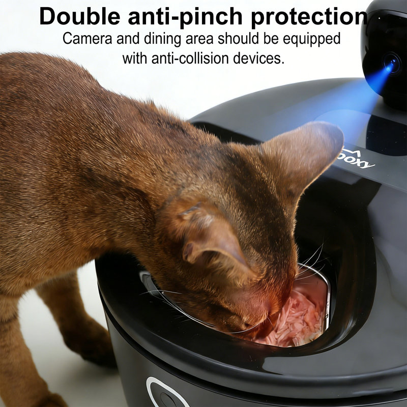 Refroidissement / chauffage automatique de nourriture humide pour chat Pro, Blanc