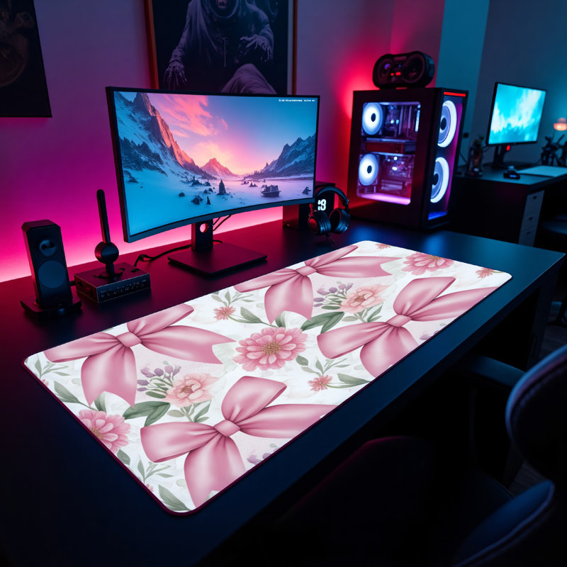 Polyester Desk Pad, 23.6x13.8