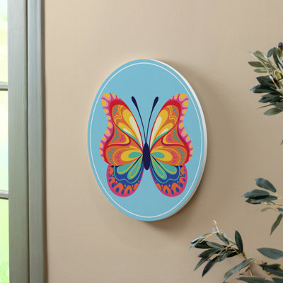 Décoration de porte Bunny Blooms Bows & Butterfly, 18 po