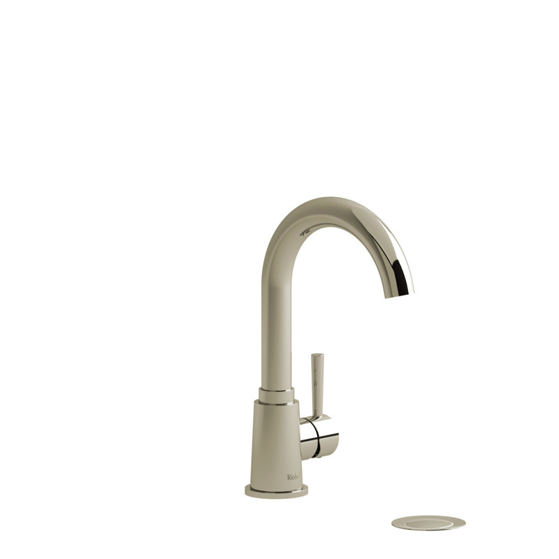 Robinet de salle de bain monocorps avec drain Pallace ™, Nickel poli